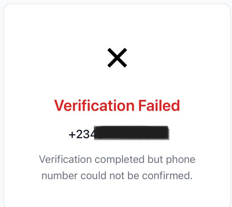 Verification Success